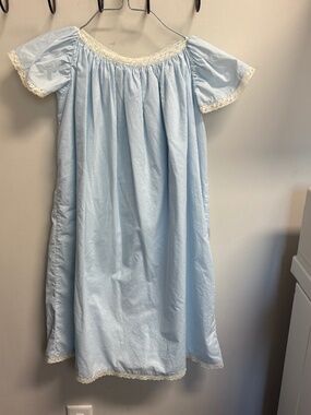 Lullaby Set Blue Heirloom Dress 6-8